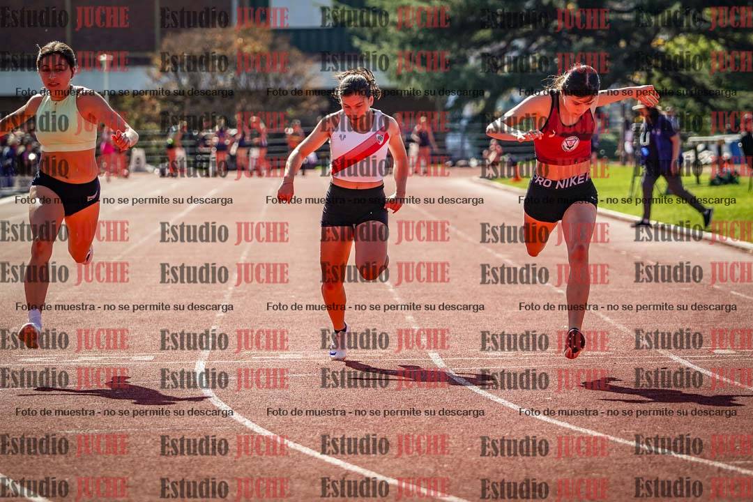 Fotos de los 100 m llanos de mujeres