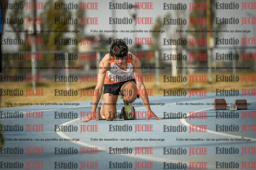 Fotos de los 200 m llanos de varones