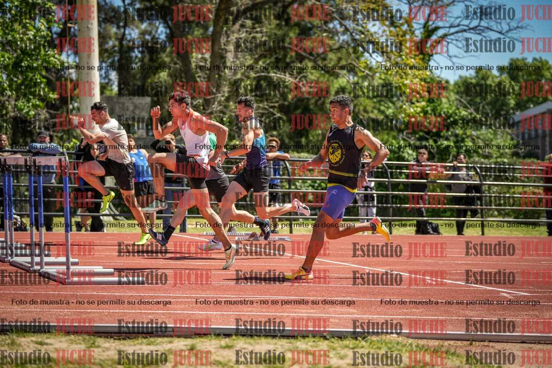 Fotos de los 110 m con vallas de varones