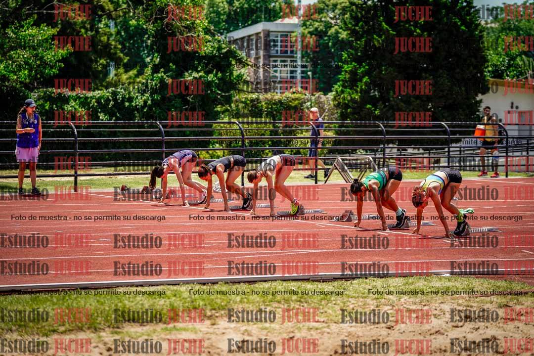 Fotos de los 100 m con vallas de mujeres