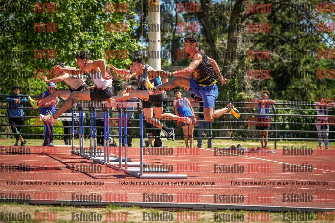Fotos de los 110 m con vallas de varones
