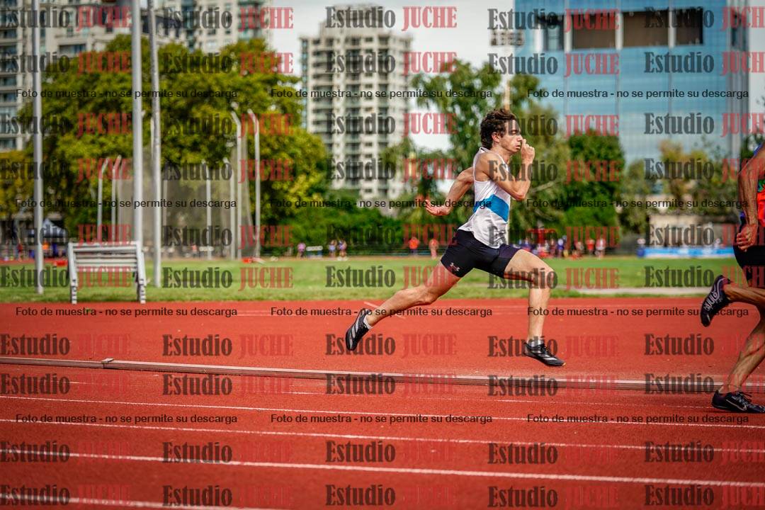 Fotos de los 200 m de varones