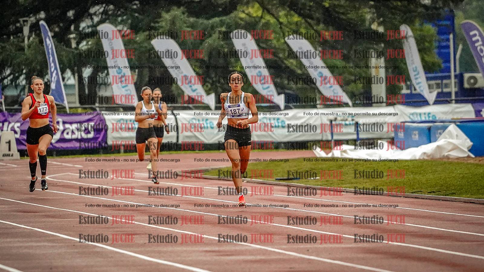 Fotos de los 400 m de mujeres
