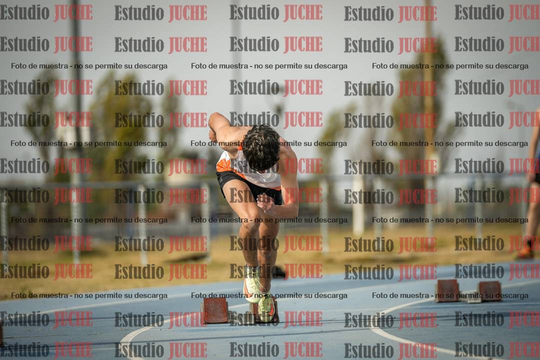 Fotos de los 200 m llanos de varones