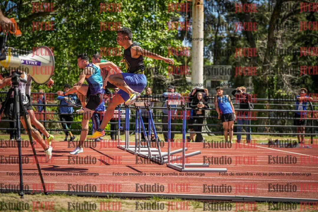 Fotos de los 110 m con vallas de varones