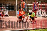 Fotos de los 100 m de varones