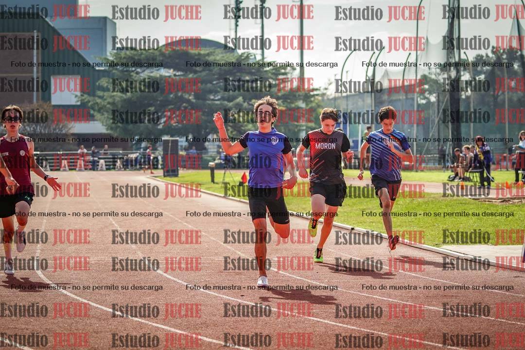 Fotos de los 200 m llanos de varones