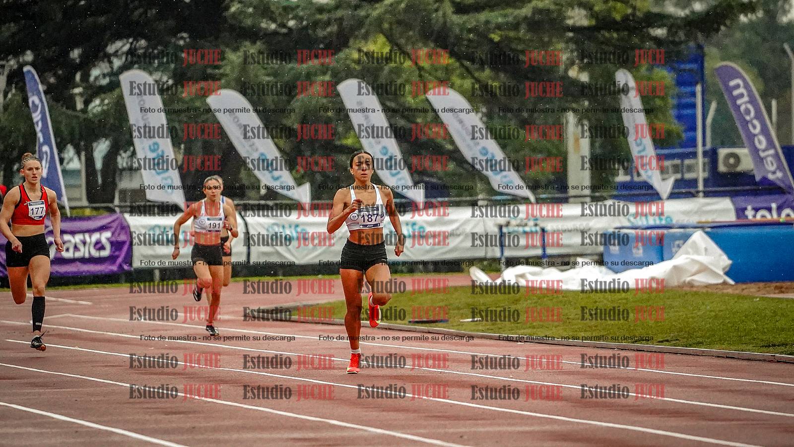 Fotos de los 400 m de mujeres