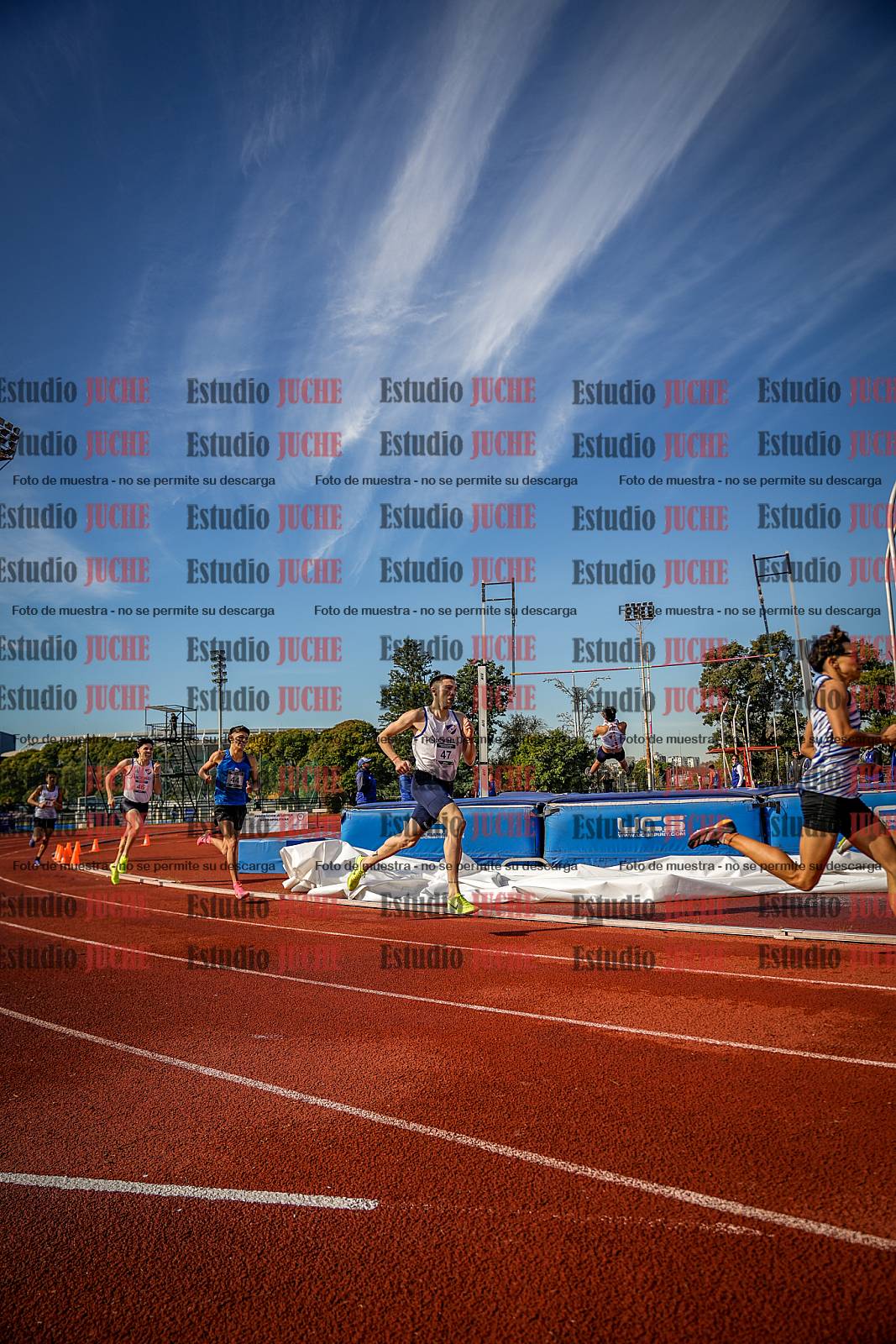 Fotos de los 800 m de varones