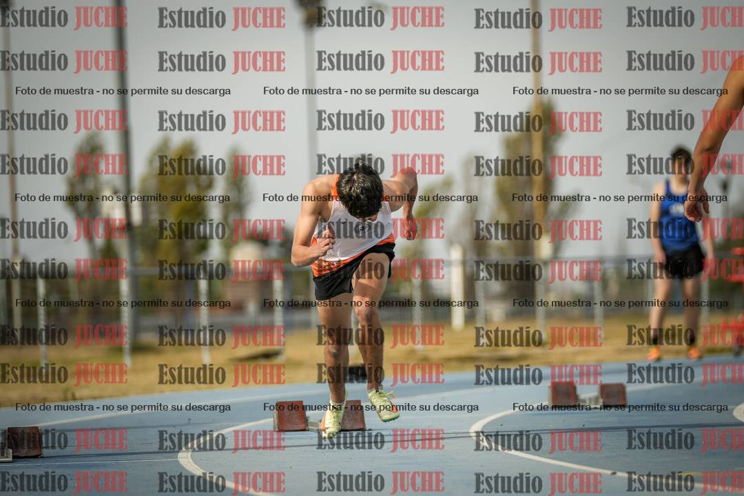 Fotos de los 200 m llanos de varones