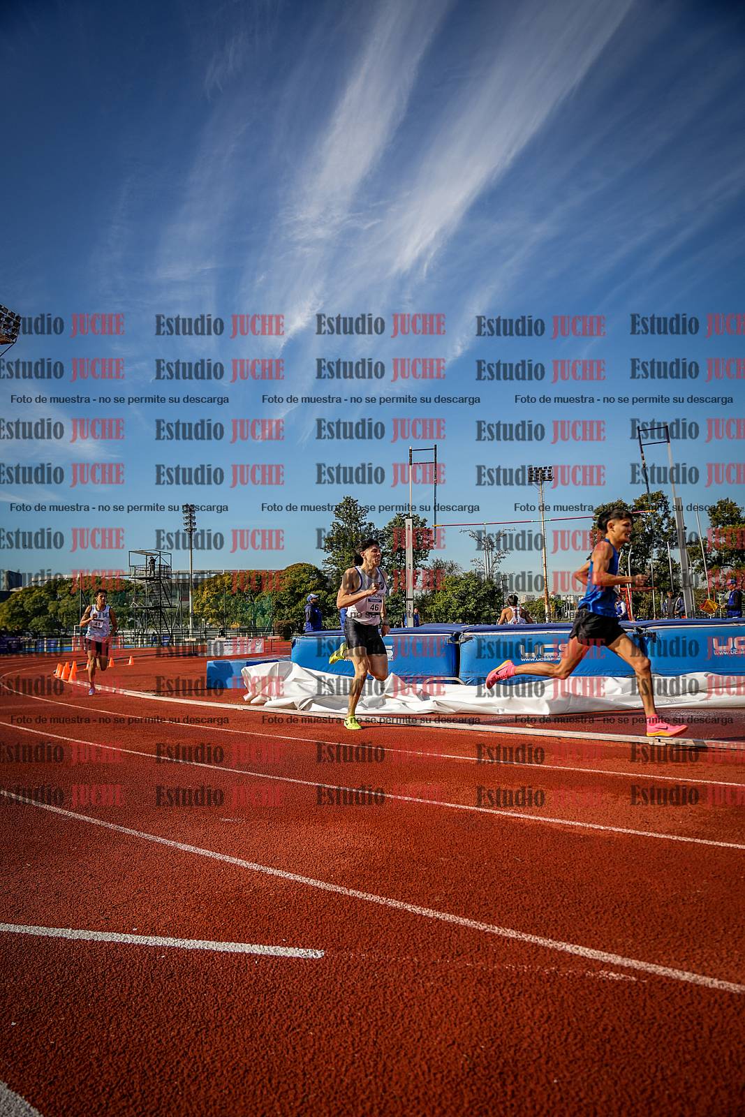 Fotos de los 800 m de varones