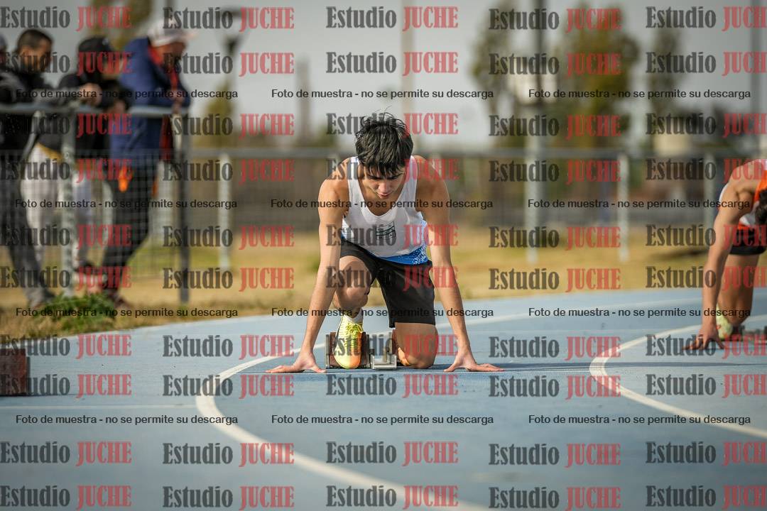 Fotos de los 200 m llanos de varones