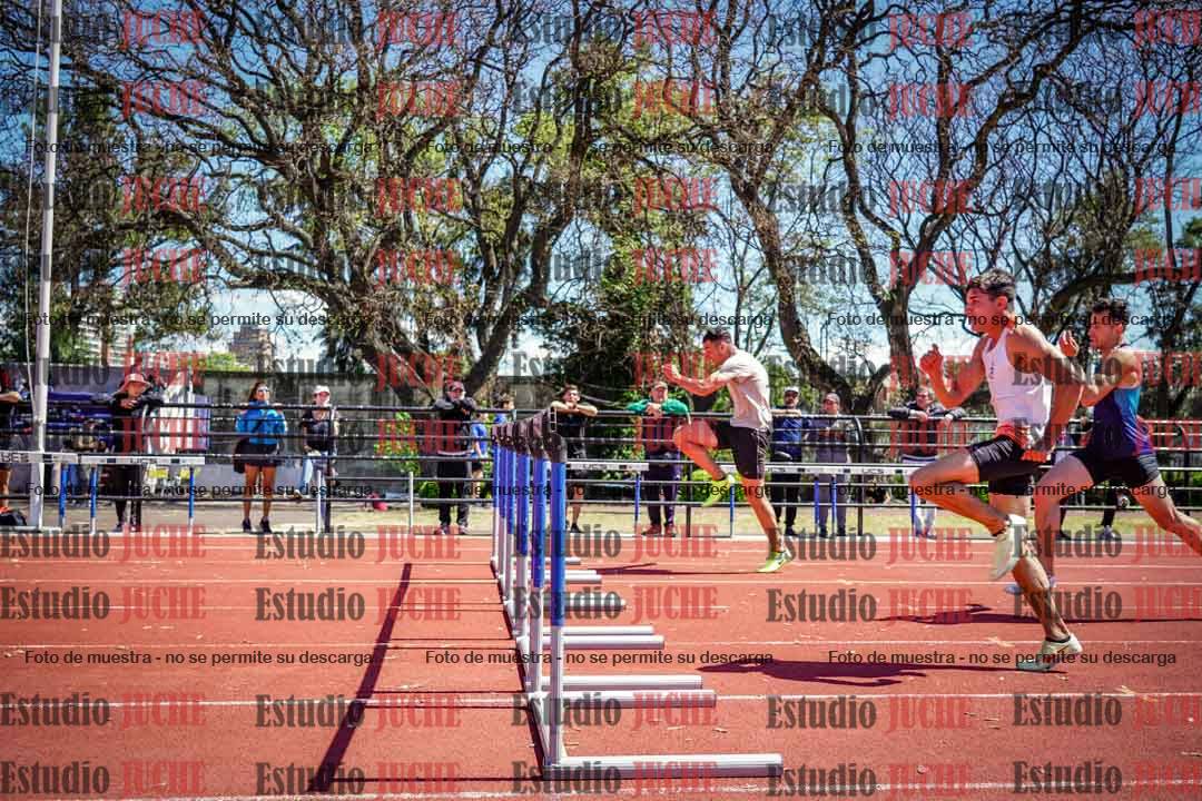 Fotos de los 110 m con vallas de varones