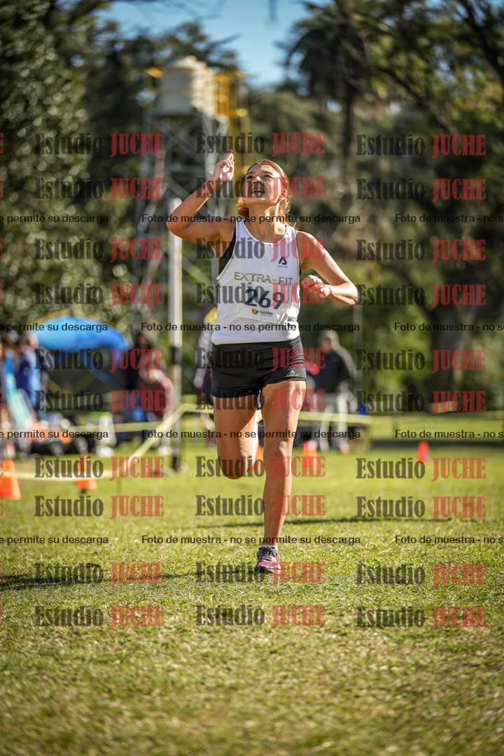 Fotos de la llegada del cross de 3000 m