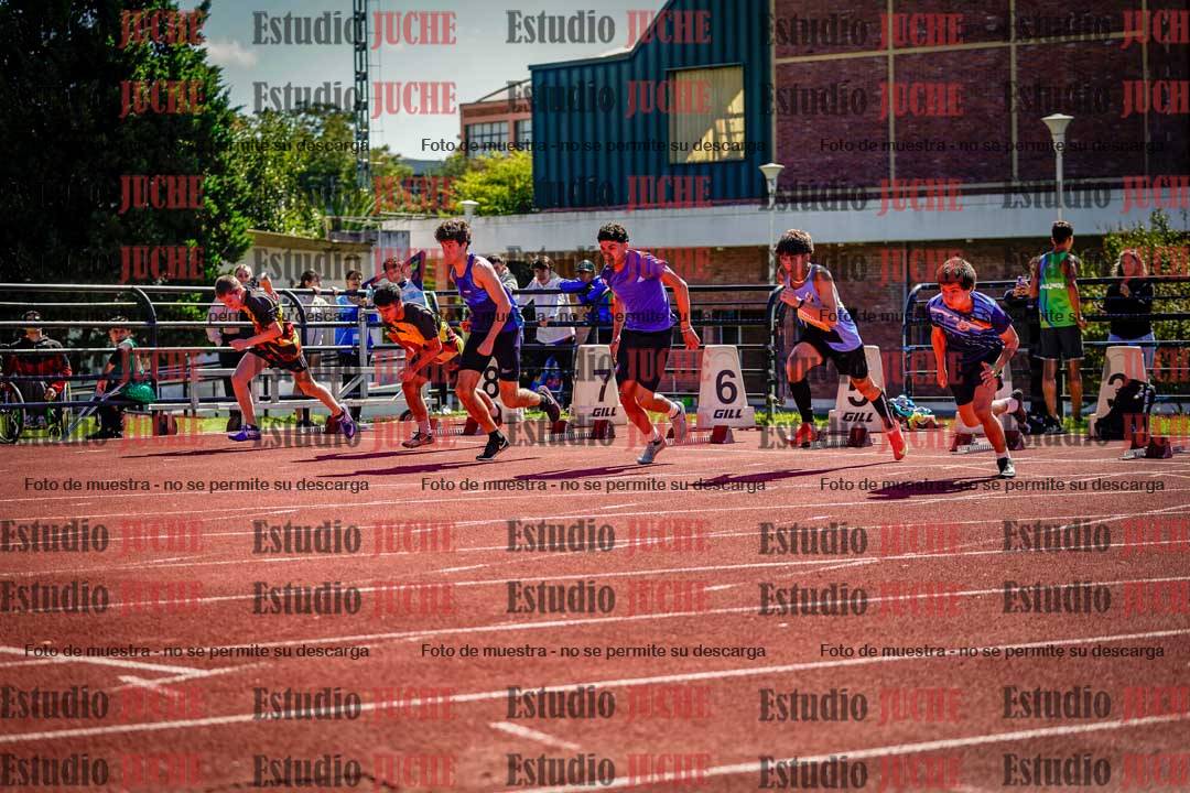 Fotos de los 110 m con vallas de varones
