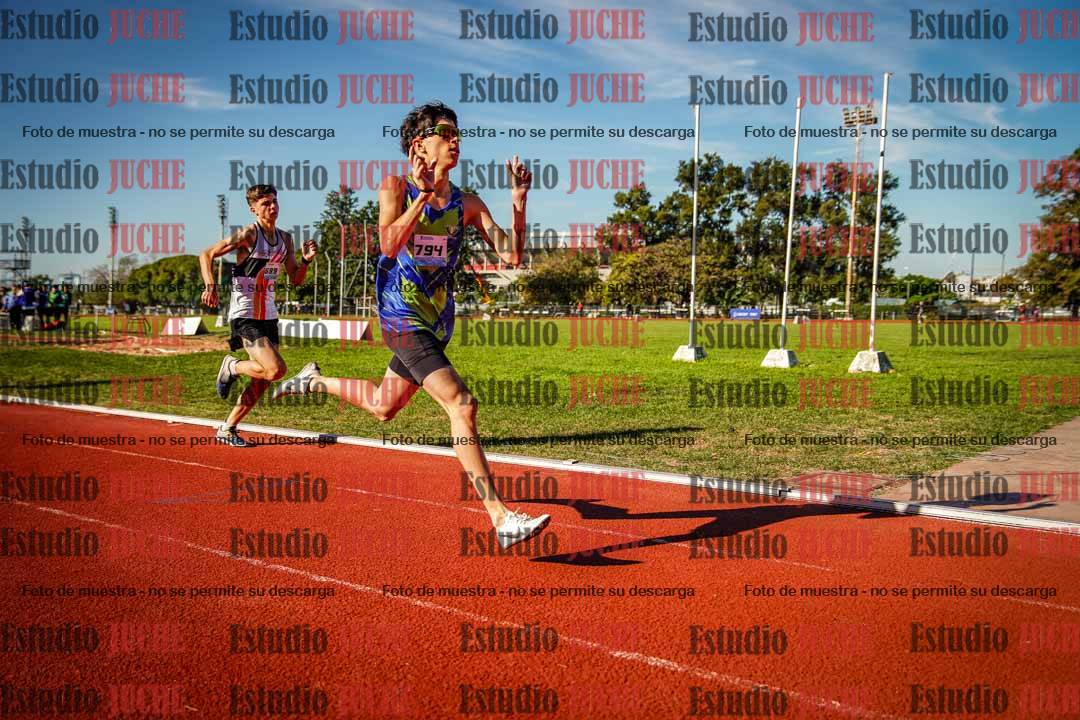 Fotos de los 800 m llanos de varones