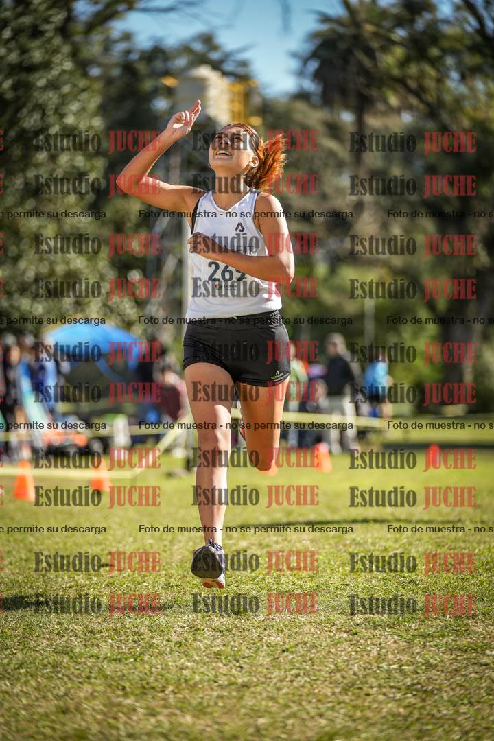Fotos de la llegada del cross de 3000 m