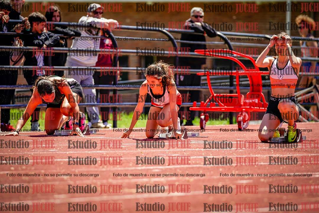 Fotos de los 100 m llanos de mujeres