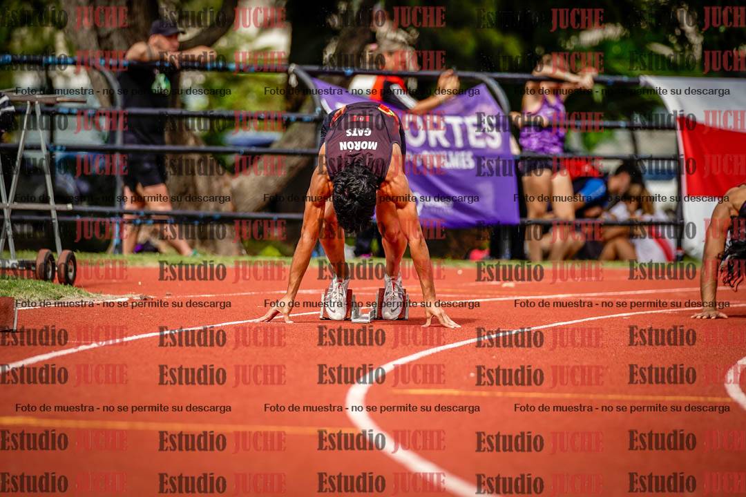 Fotos de los 200 m de varones