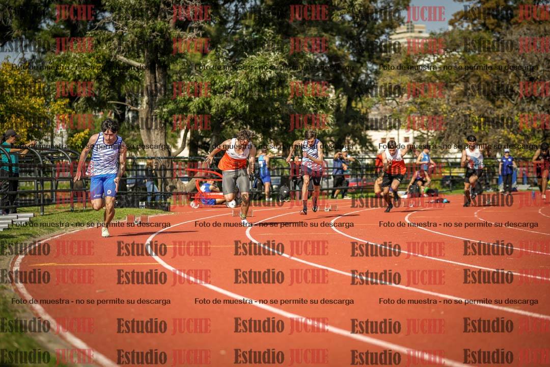 Fotos de los 200 m llanos de varones