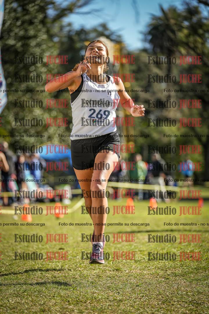Fotos de la llegada del cross de 3000 m