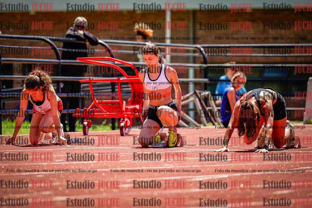 Fotos de los 100 m llanos de mujeres