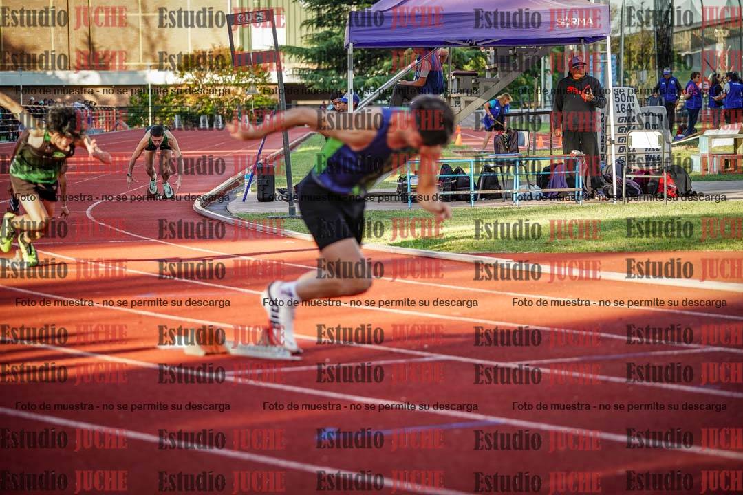 Fotos de los 400 m llanos de varones