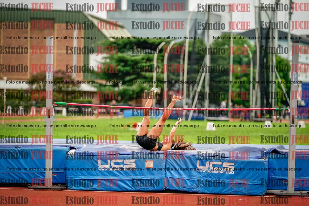 Fotos del salto en alto de mujeres