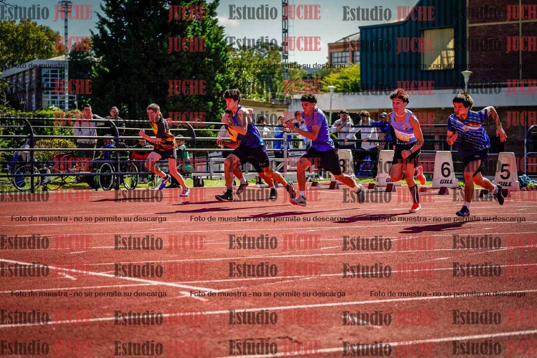 Fotos de los 110 m con vallas de varones