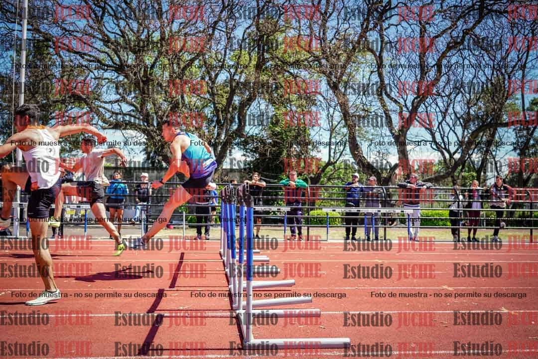Fotos de los 110 m con vallas de varones