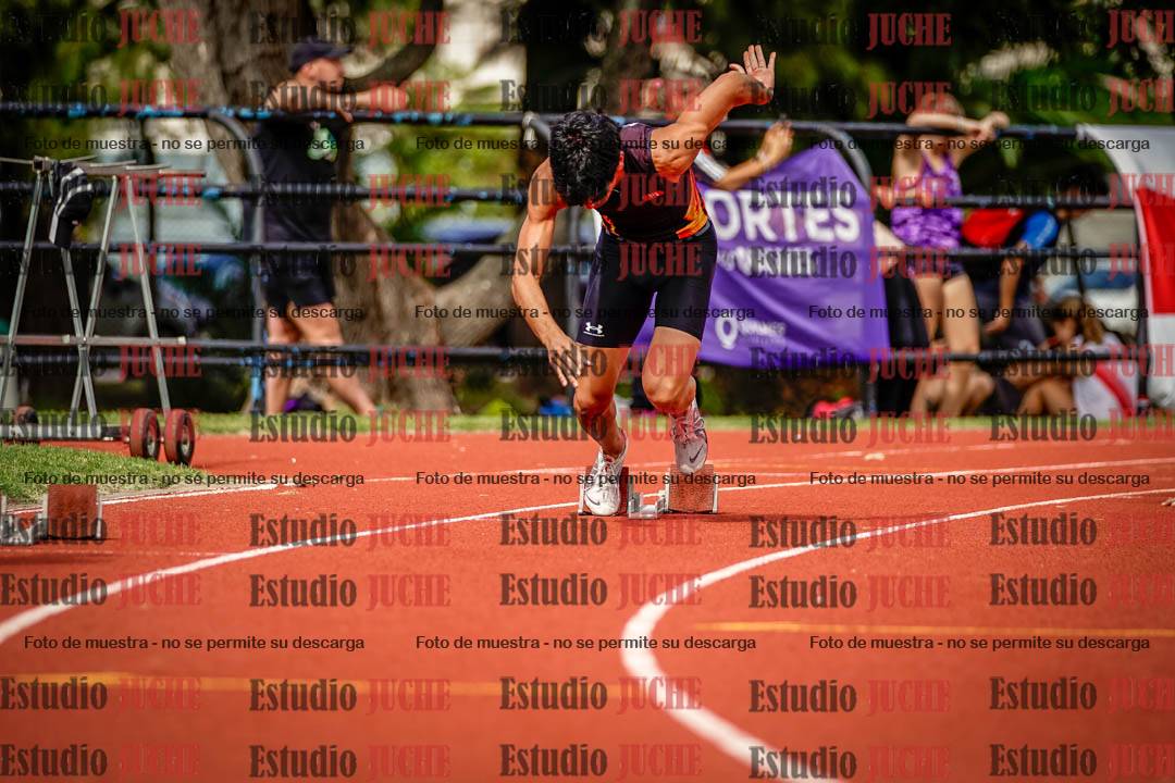 Fotos de los 200 m de varones