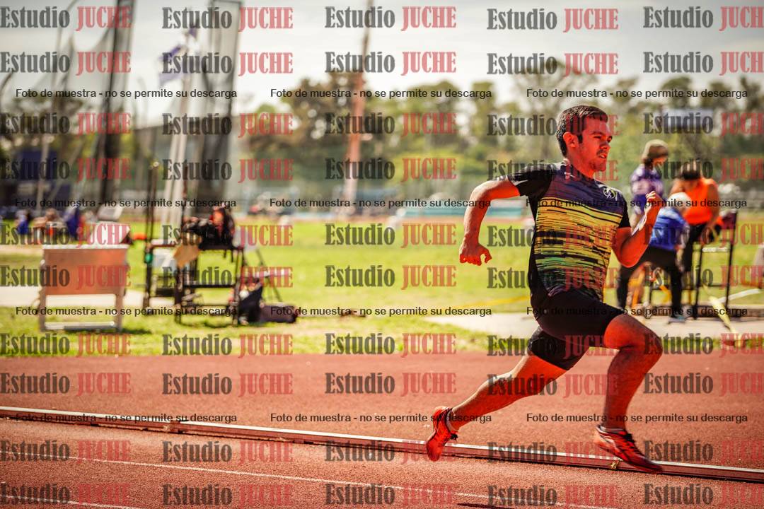 Fotos de los 400 m llanos de varones