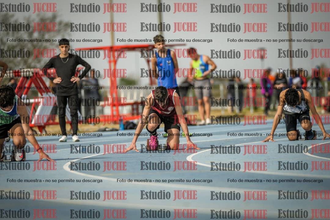 Fotos de los 200 m llanos de varones