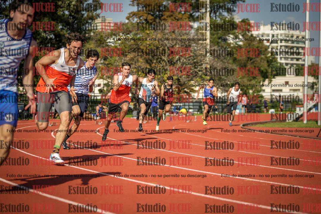Fotos de los 200 m llanos de varones