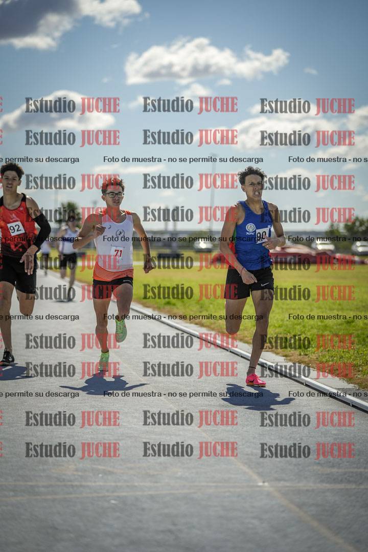 Fotos de los 800 m llanos de varones