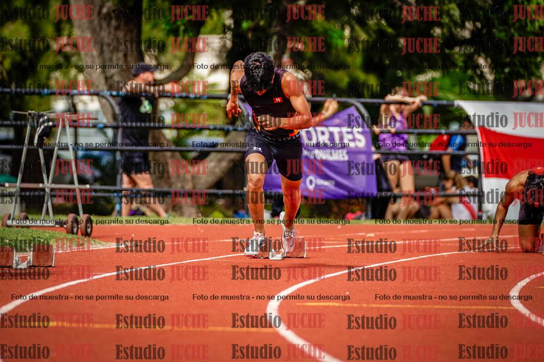 Fotos de los 200 m de varones