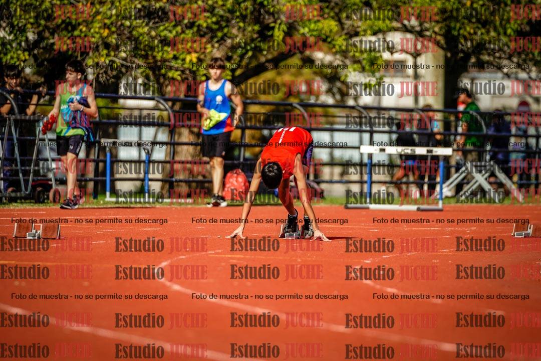 Fotos de los 200 m llanos de varones