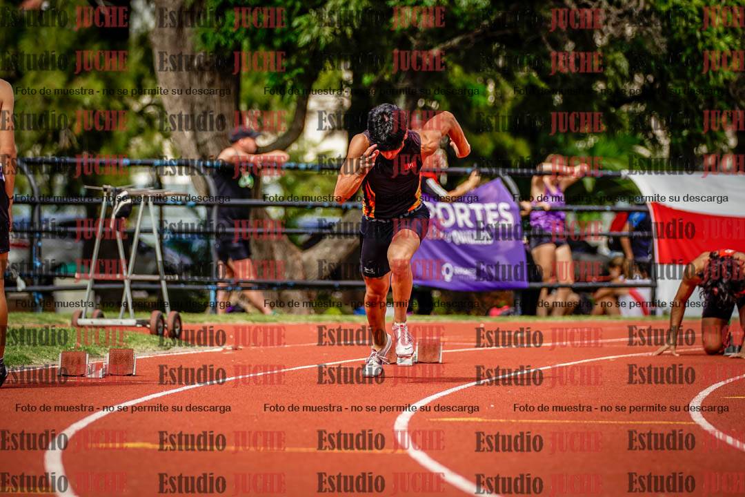 Fotos de los 200 m de varones