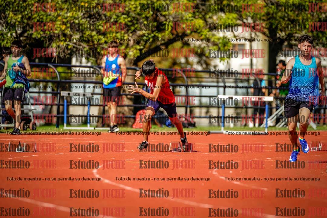 Fotos de los 200 m llanos de varones
