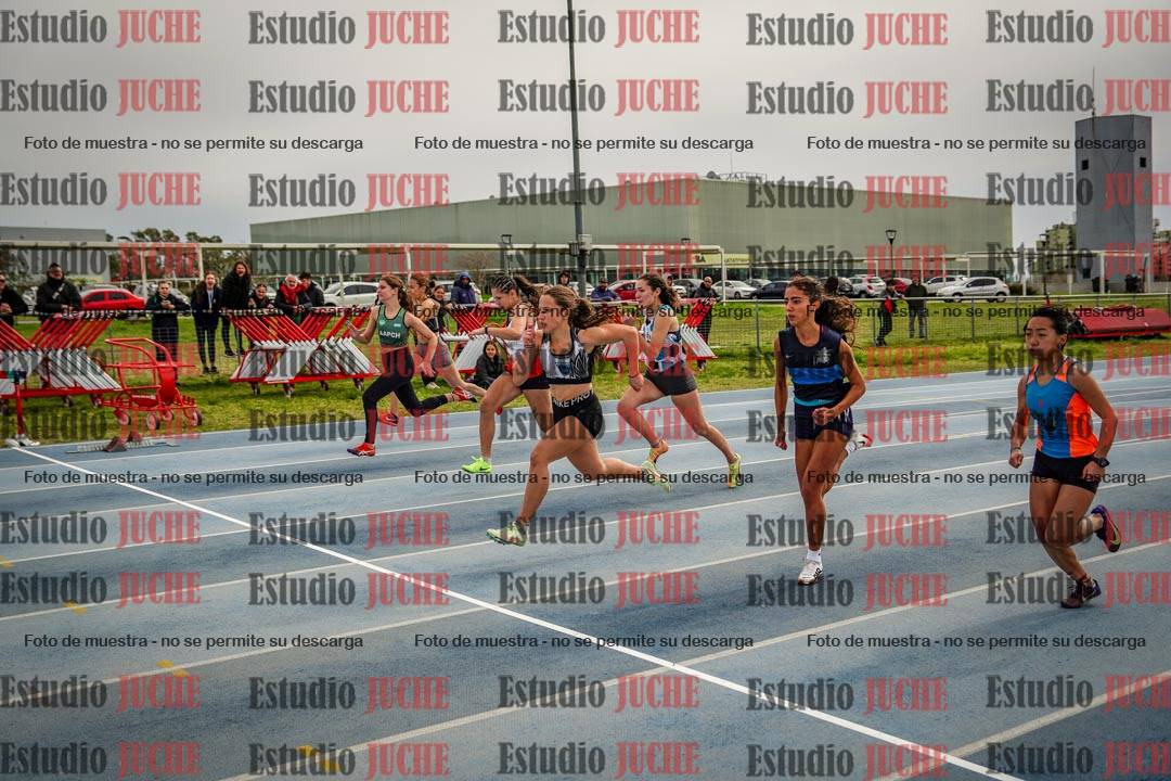 Fotos de los 100 m llanos de mujeres - U17 (FINAL)
