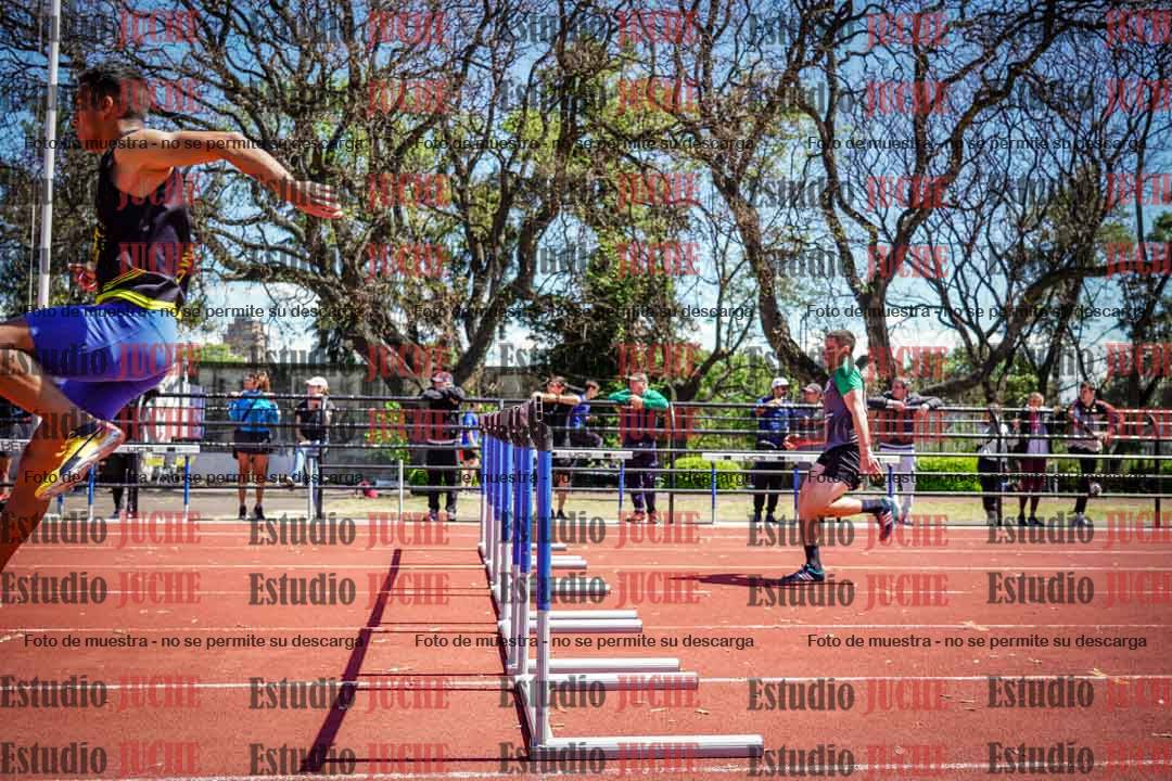 Fotos de los 110 m con vallas de varones
