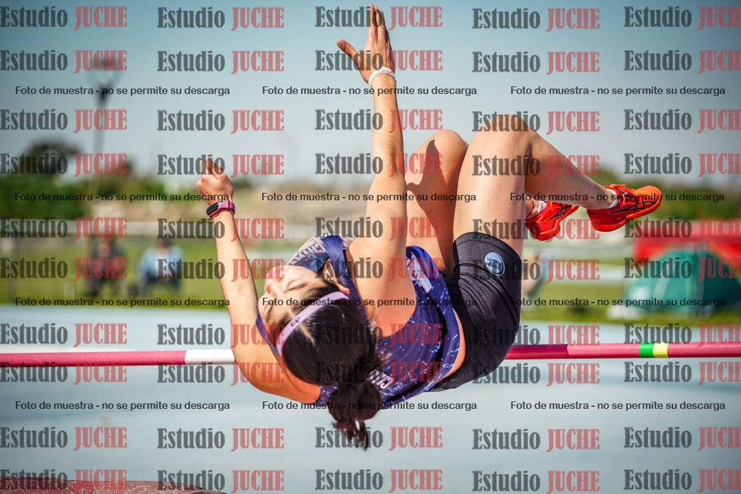 Fotos del salto en alto de mujeres