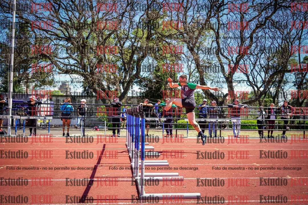 Fotos de los 110 m con vallas de varones