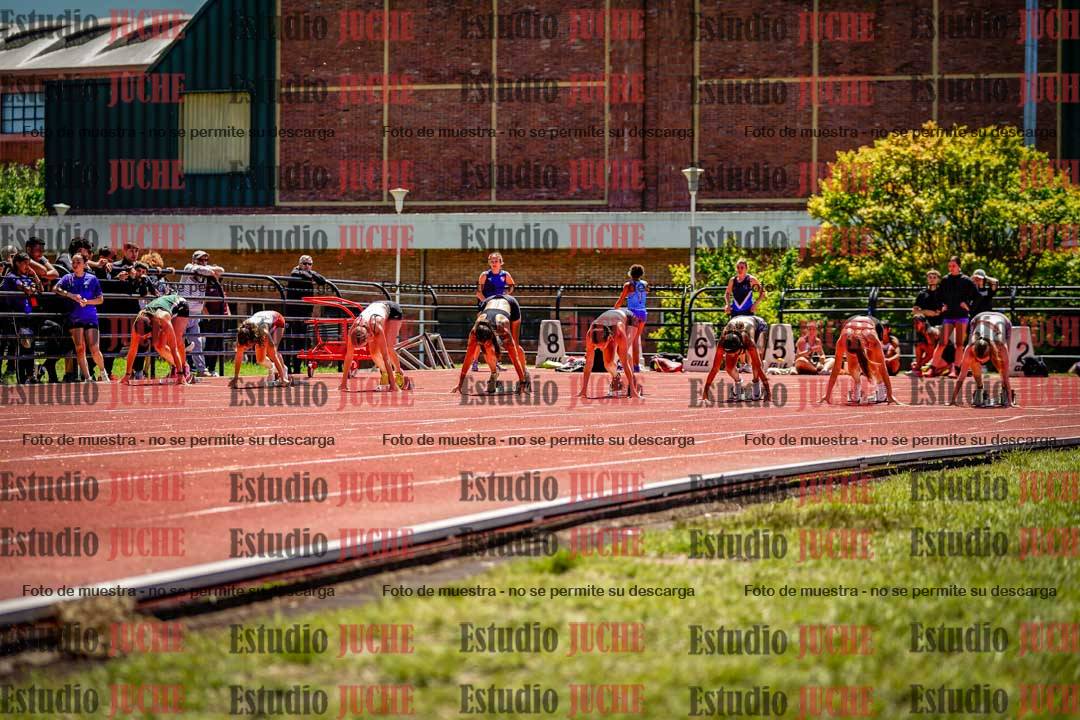 Fotos de los 100 m llanos de mujeres