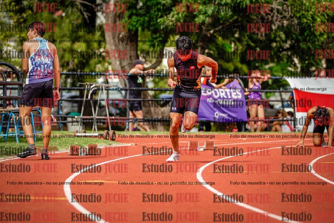 Fotos de los 200 m de varones