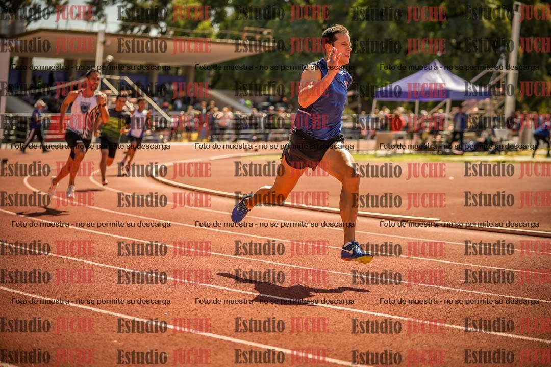Fotos de los 400 m llanos de varones