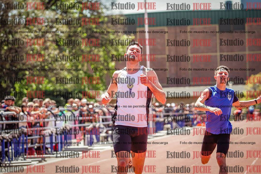 Fotos de los 100 m llanos de varones