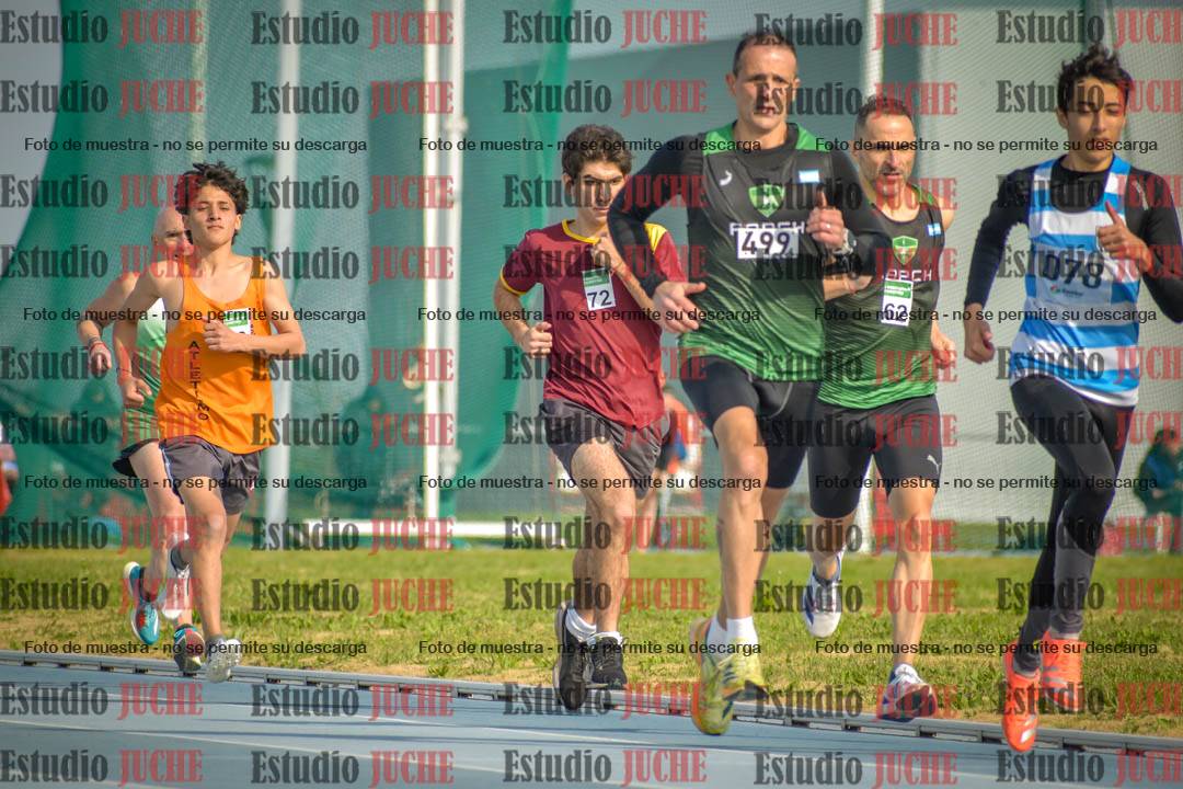 Fotos de los 800 m llanos de varones