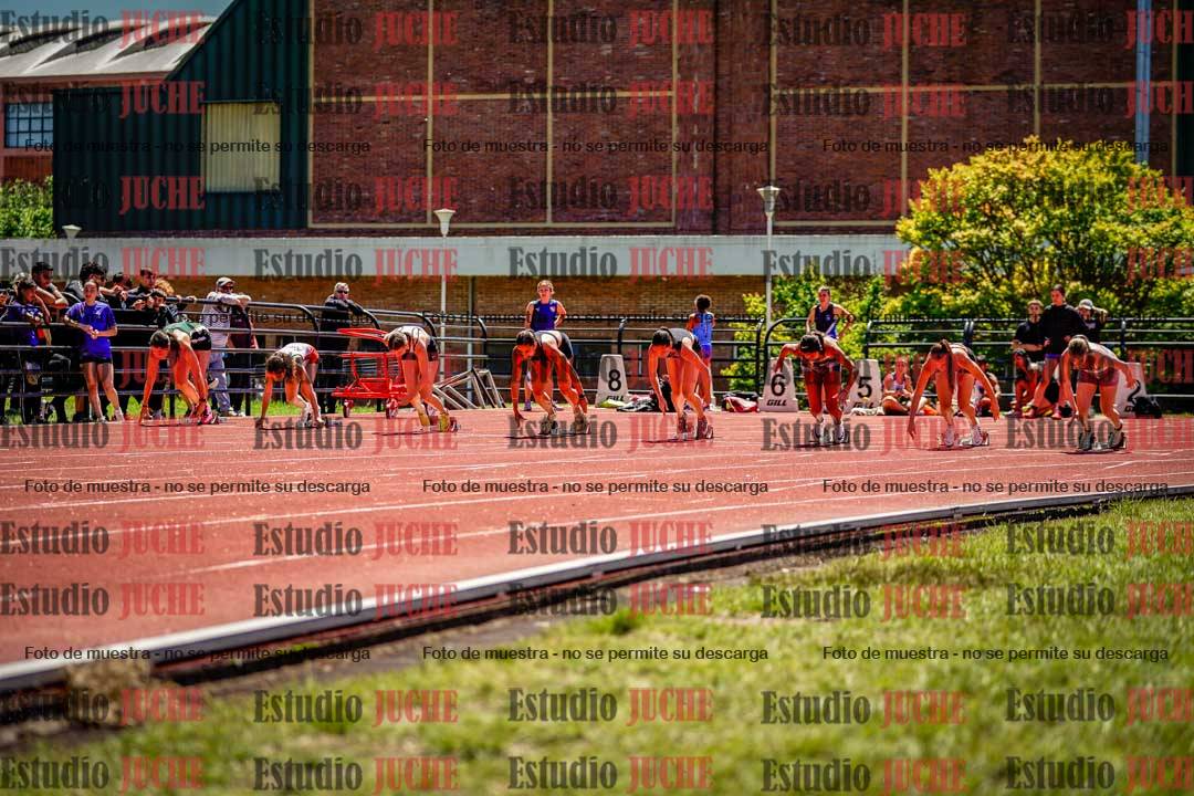 Fotos de los 100 m llanos de mujeres