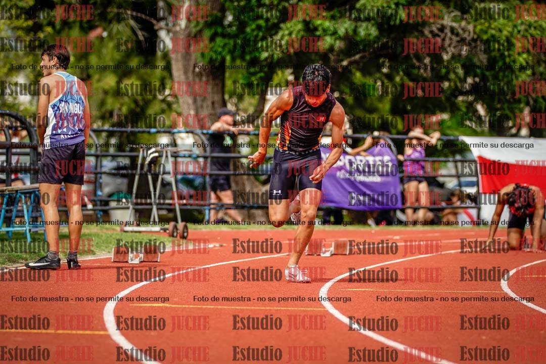 Fotos de los 200 m de varones